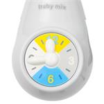 Baby Mix Kolotoč nad postieľkou so svetelným projektorom sivej farby