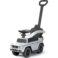 Baby Mix Odrážedlo s vodící tyčí Mercedes Benz G-Class bílé