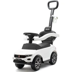 Baby Mix Odrážedlo s vodící tyčí VOLKSWAGEN T-ROC bílé