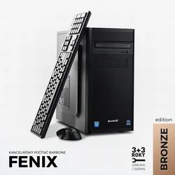 BARBONE FENIX Bronze - Intel Celeron G1840/2GB/500GB/DVDRW/W10P (FenixBronzeW10Pv2)