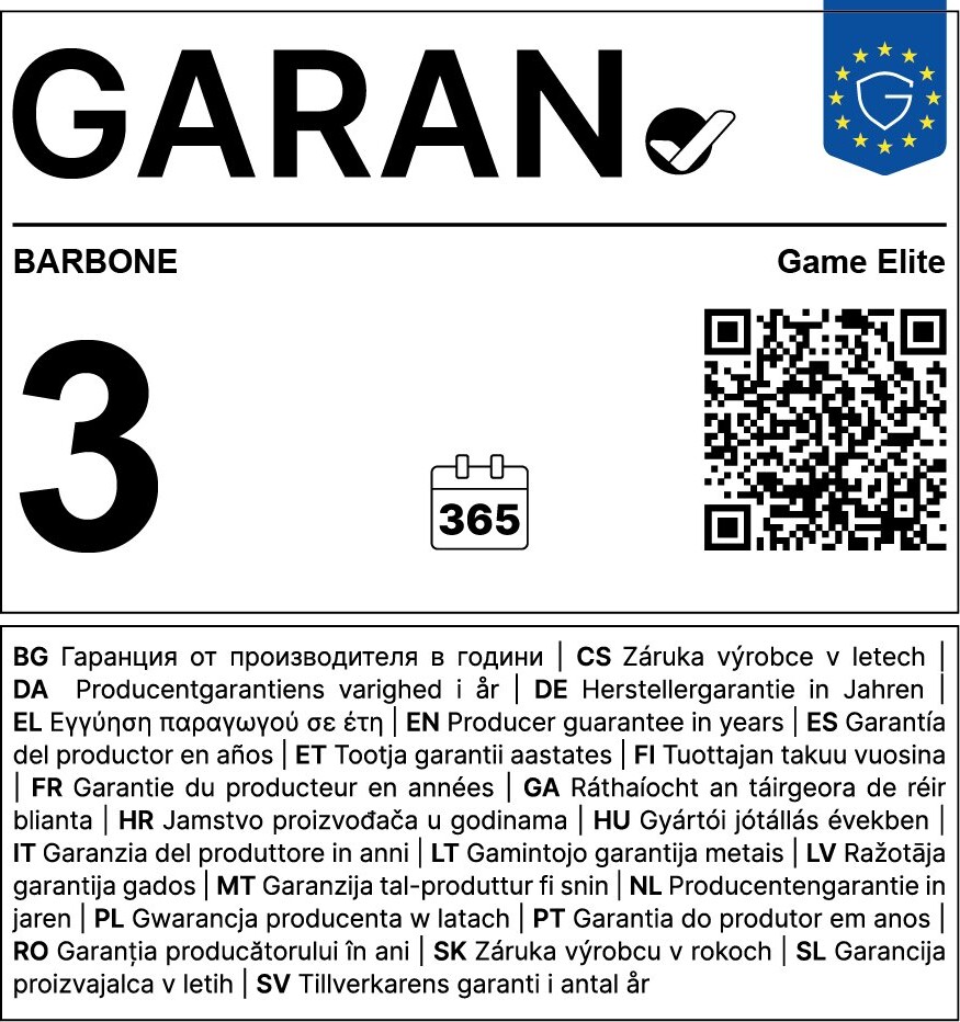 BARBONE GAME ELITE r7 9800X3D + RX 9070XT