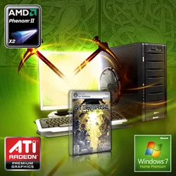 BARBONE W HAMMER STORM edition - AMD Phenom II X2 555/2GB/HD5770/1TB/DVDRW/Windows 7 Home Premium