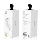 Baseus 1xUSB Quick Charge 3.0 24W biely
