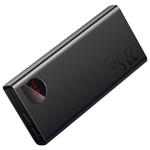 Baseus Adaman kovová powerbanka s digitálním displejem QC 20000mAh 22.5W, černá