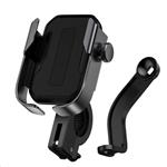 Baseus Armor univerzálny držiak mobilného telefónu na bicykel / motocykel, čierny