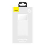 Baseus Bipow powerbank s digitálnym displejom 10000mAh 15W biela