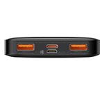 Baseus Bipow powerbank s digitálnym displejom 10000mAh 20W čierna