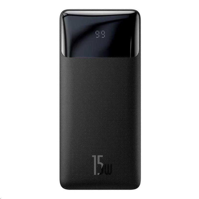 Baseus Bipow powerbank s digitálnym displejom 20000mAh 15W čierna