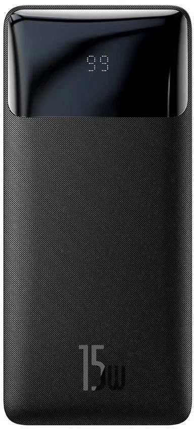 Baseus Bipow powerbank s digitálnym displejom 20000mAh 15W čierna