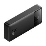 Baseus Bipow Powerbanka s digitálním displejem 20000mAh 25W černá + USB-C kabel 60W
