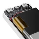 Baseus Bipow powerbanka s digitálním displejem 30000mAh 15W bílá