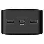 Baseus Bipow powerbanka s digitálním displejem 30000mAh 15W černá