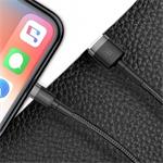 Baseus Cafule Nabíjací/dátový kábel USB na Lightning 2,4 A 0,5 m, sivo-čierny