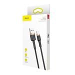 Baseus Cafule Nabíjací/dátový kábel USB na Lightning 2,4A 3 m, zlato-čierny