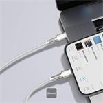 Baseus Cafule Series nabíjecí/datový kabel USB-C na Lightning PD 20W 1m, bílá