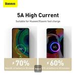 Baseus Cafule Series nabíjecí/datový kabel USB-C samec na USB-C samec s kovovými koncovkami 100W 2m, černá