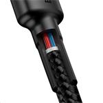 Baseus Cafule Series USB-C na USB-C PD2.0 60W Flash nabíjací/datový kábel 1m, sivo-čierny