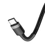 Baseus Cafule Series USB-C na USB-C PD2.0 60W Flash nabíjací/datový kábel 1m, sivo-čierny
