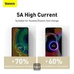 Baseus Cafule Series USB-C samec na USB-C samec Nabíjací/datový kábel s kovovými koncovkami 100W 2m, čierny