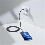 Baseus Crystal Shine Series USB-C/Lightning 20W 2m nabíjací/dátový kábel, čierny