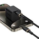 Baseus Dura USB-C/USB-C rýchlonabíjací kábel 1m 100W čierny zlatý