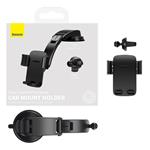 Baseus Easy Control Pro Clamp držák do automobilu s ramenem SET, černá