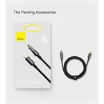 Baseus Explorer Series datový kabel USB-C/Lightning s inteligentním vypnutím 20 W 1m černá