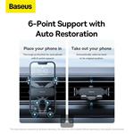 Baseus Gravity Air Vent Car Holder pre vetraciu mriežku čierny