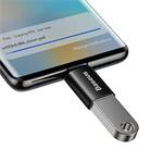 Baseus Ingenuity mini OTG adaptér USB-C samec na USB-A samica 3,1 A, čierny
