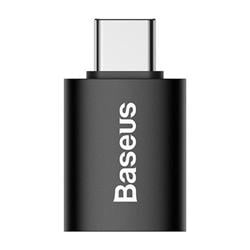 Baseus Ingenuity mini OTG adaptér USB-C samec na USB-A samice 3,1A, černá