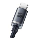 Baseus nabíjecí/datový kabel USB-A / USB-C 100W 1,2m, černá