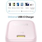 Baseus PicoGo 45W, 1xUSB-C ružová