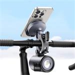Baseus PrimeTrip 2v1 Magnetický držiak na bicykel s LED svetlom