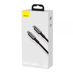 Baseus rychlonabíjecí / datový kabel USB-C na USB-C 100W 2m, černá