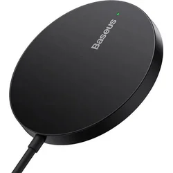 Baseus Simple Mini3 15W bezdrôtová nabíjačka USB-C čierna