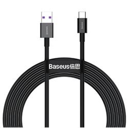 Baseus Superior Series rychlonabíjecí kabel USB/USB-C 66W 2m černá