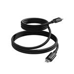 Baseus Tungsten USB-C/Lightning magnetický nabíjací kábel 1m 20W čierny