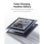 Baseus Tungsten USB/USB-C magnetický nabíjací kábel 1m 100W čierny