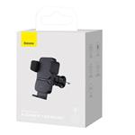 Baseus Wisdom Auto Alignment držák s bezdrátovým nabíjením 15W, černá