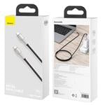 Baseusnabíjecí/datový kabel USB-C samec na USB-C samec 100W 1m, černá