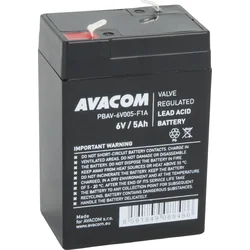 Batéria AVACOM 6V 5Ah F1 (PBAV-6V005-F1A)