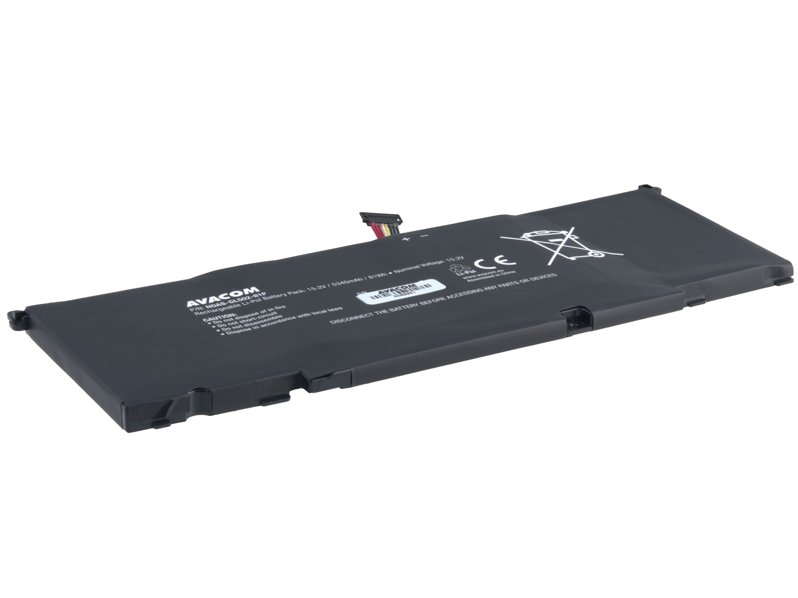 Batéria AVACOM pre Asus ROG Strix GL502V, TUF FX502 Li-Pol 15,2 V, 5340 mAh, 81 Wh