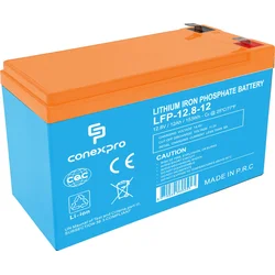 Batéria Conexpro LiFePO4, 12,8 V, 12 Ah, Smart BMS