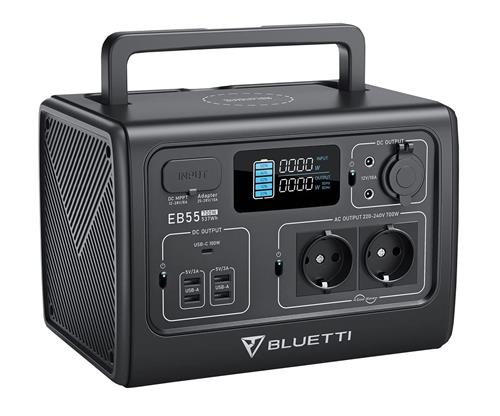 Batériový generátor BLUETTI EB55, kapacita 537 Wh