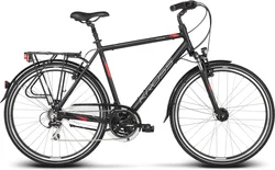 BCC 2018 KROSS 28" TRANS 3 vel.23" - black/red/silver matt