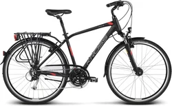 BCC 2018 KROSS 28" TRANS 5 vel.23" - black/red/silver matt