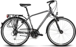 BCC 2018 KROSS 28" TRANS 5 vel.23" - graphite/silver glossy