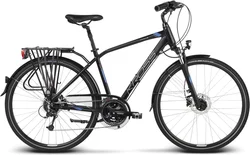 BCC 2018 KROSS 28" TRANS 7 vel.23" - black/blue/silver matt