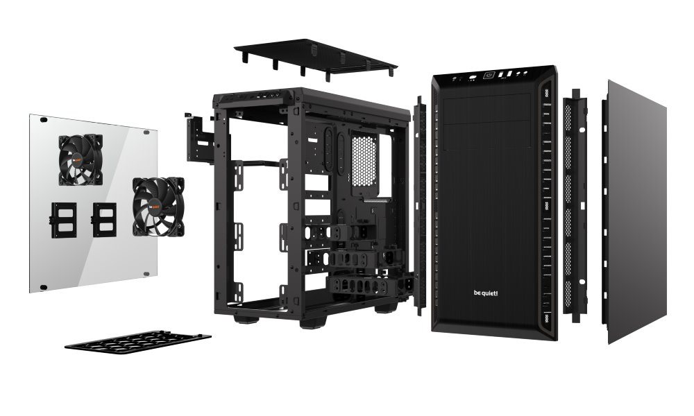 be quiet! Pure Base 600 Window Black
