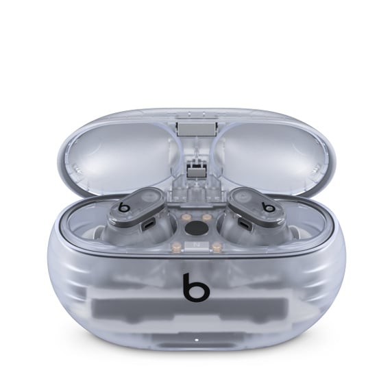 Beats Studio Buds - bezdrôtové slúchadlá s potlačením hluku - transparentné